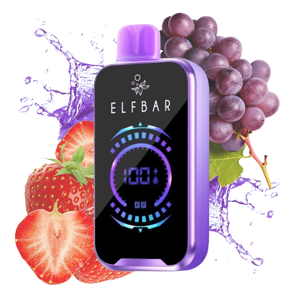 elfbar fs18000 strawberry grape