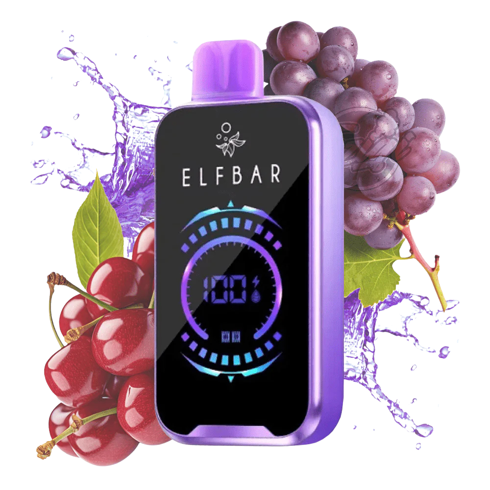 elfbar fs18000 grape cherry