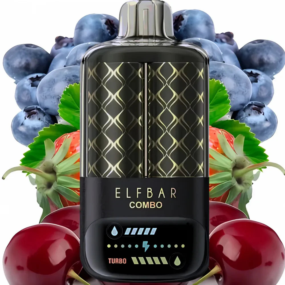 elf bar combo 25000 blueberry sour raspberry cherry