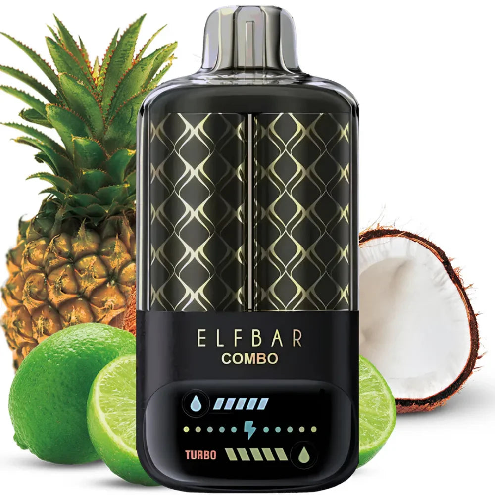 elf bar combo 25000 lime pineapple coconut