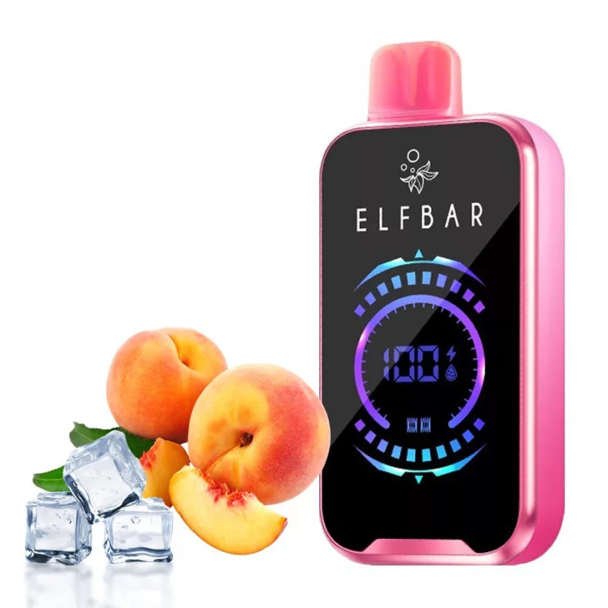 elf bar fs18000 peach ice